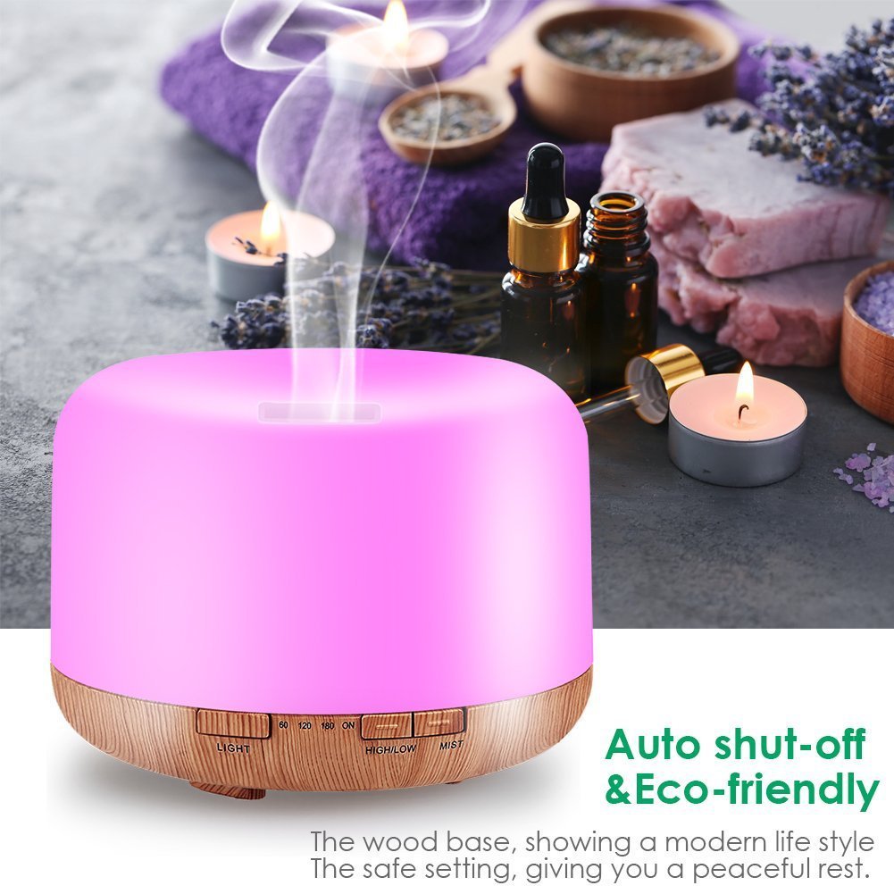 MOJU Humidifier Diffuser Natural+White