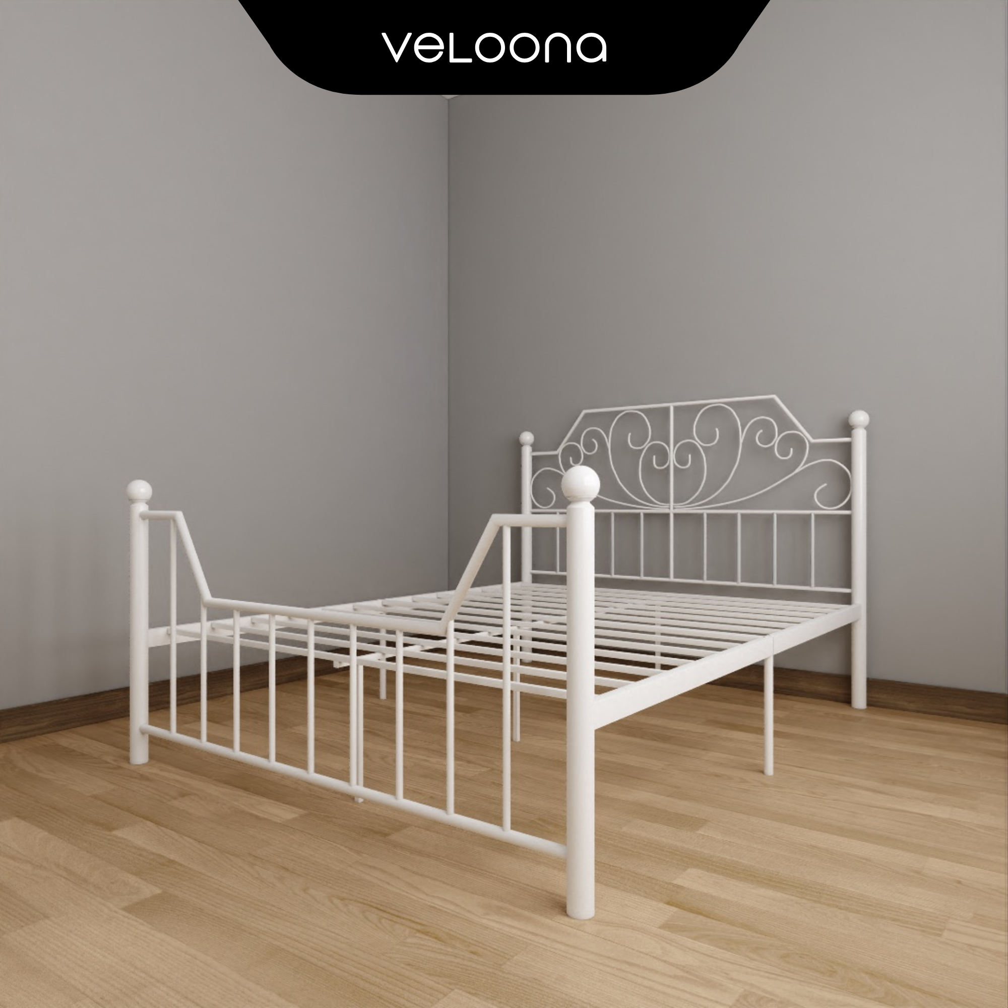 Palace Metal Bed King Size
