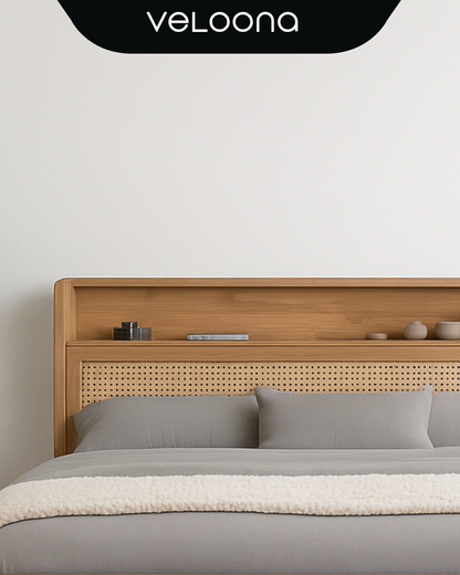 Ichiro Queen Size Wooden Bed