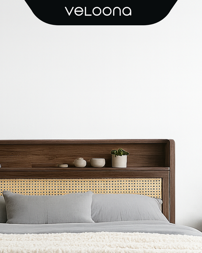 Ichiro Queen Size Wooden Bed