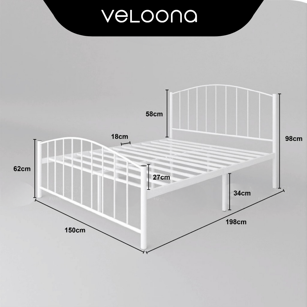 Kingdom Metal Bed