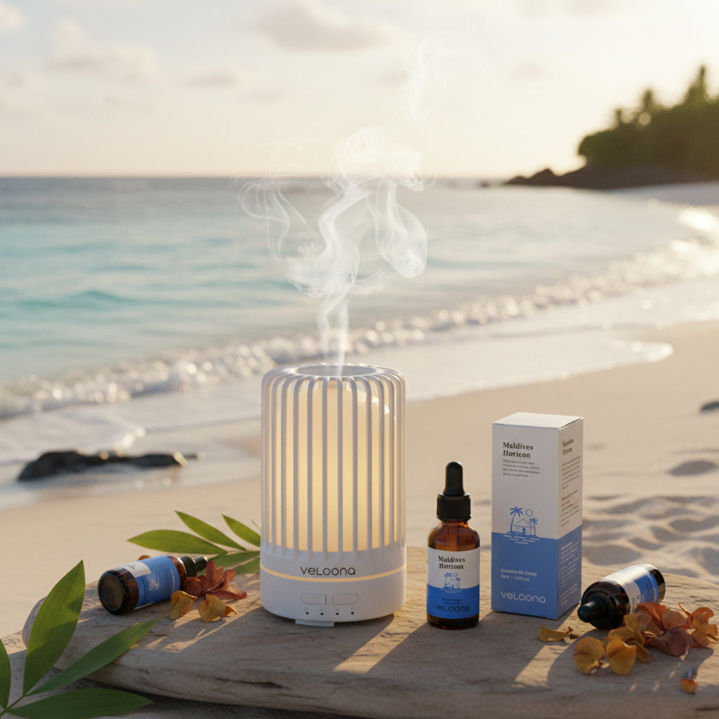 Veloona Buy 3 Wangian Percuma Azenra Diffuser Rumah Mewangi Essential Oil  Aromatherapy Diffuser Humidifier (White)