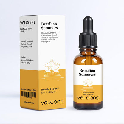 Veloona Buy 3 Wangian Percuma Azenra Diffuser Rumah Mewangi Essential Oil  Aromatherapy Diffuser Humidifier (White)