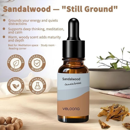 VELOONA Buy 2 Free 2  [220ML Mini Diffuser + Premium Essential Oil] | Clear Mind, Calm Mood & Daily Relaxation | Essential Oil Aromatherapy Anti-Stress Starter Value Package