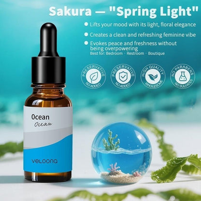 VELOONA Buy 2 Free 2  [220ML Mini Diffuser + Premium Essential Oil] | Clear Mind, Calm Mood & Daily Relaxation | Essential Oil Aromatherapy Anti-Stress Starter Value Package