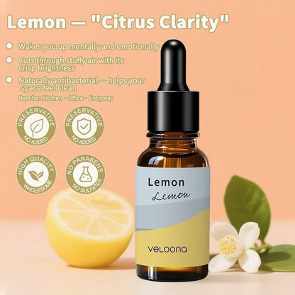 VELOONA Buy 2 Free 2  [220ML Mini Diffuser + Premium Essential Oil] | Clear Mind, Calm Mood & Daily Relaxation | Essential Oil Aromatherapy Anti-Stress Starter Value Package