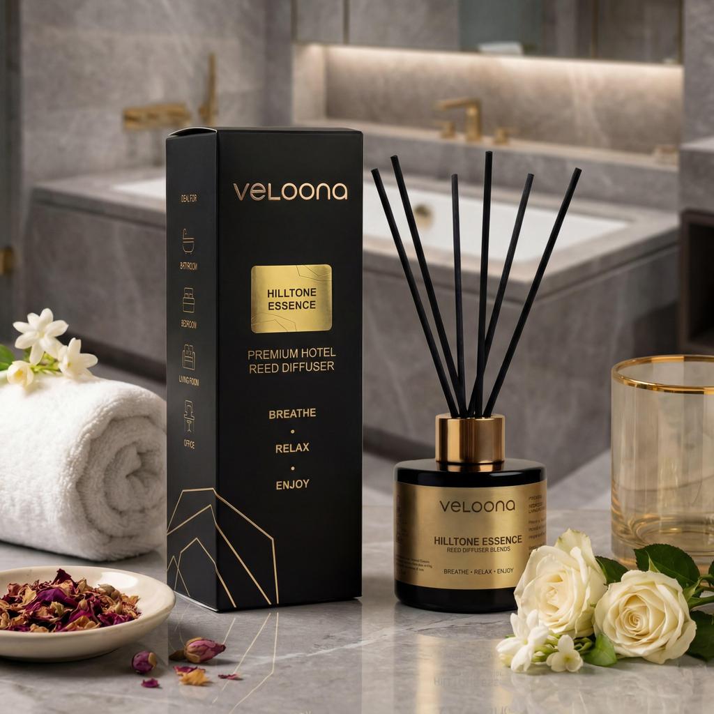 ROYAL PEARL BLOOM HOTEL REED DIFFUSER 100ML - Product Image 2