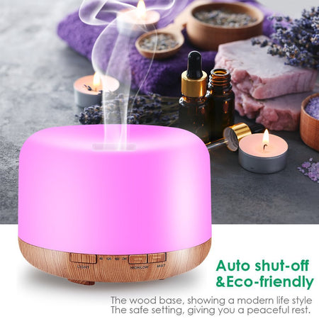 MOJU Humidifier Diffuser Natural+White