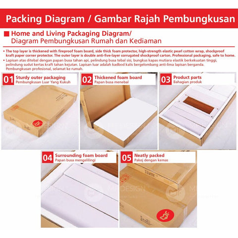 Palace Metal Bed Single Size