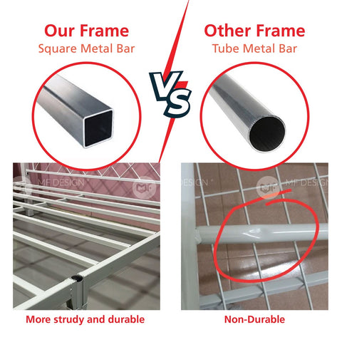 Palace Metal Bed Single Size