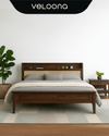 Ichiro Queen Size Wooden Bed