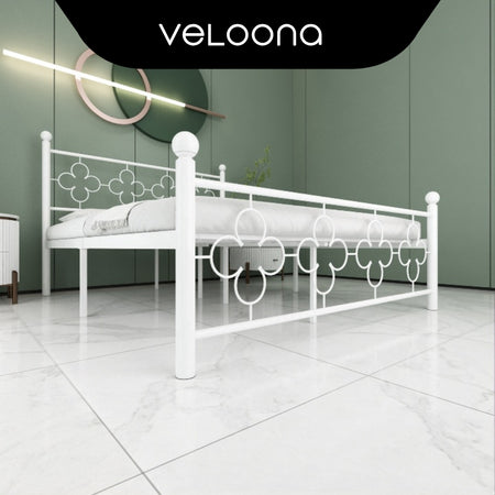 FLORAL Metal Bed