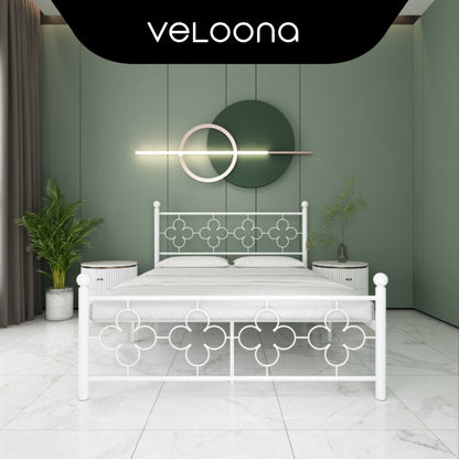 FLORAL Metal Bed
