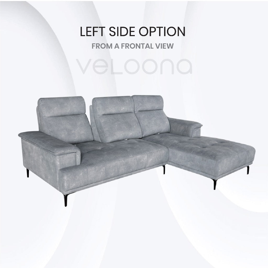 Modena Adjustable L Shape PUSH BACK