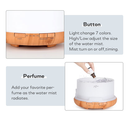 MOJU Humidifier Diffuser Natural+White