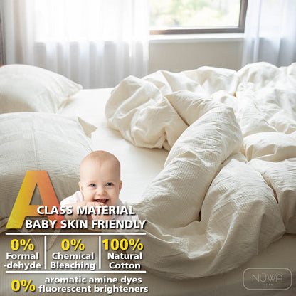 Sanura 4 in 1 Bedsheet Premium Natural Cotton