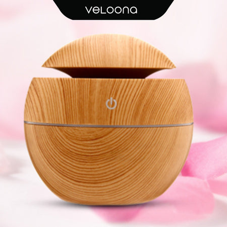 Orvica (Light Brown) 130ML Aroma Diffuser & Humidifier