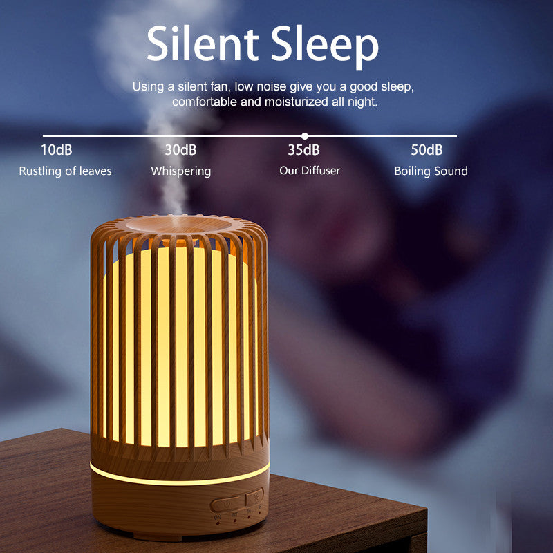 Azenra (Brown) 150ML Aroma Diffuser & Humidifier