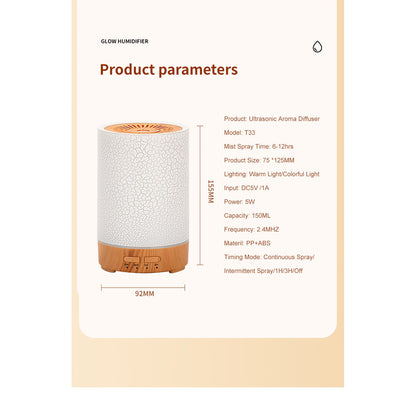 Erupta 150ML Aroma Diffuser & Humidifier